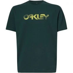 Maillots Vélo OAKLEY MTB B1B TEE HUNTER GREEN 22 Vert / Jaune