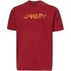 Maillots Vélo OAKLEY MTB B1B TEE IRON RED 22 Rouge / Jaune -Equipement vélo Soldes 9 108329 mtb b1b tee iron red foa403180 80u 01