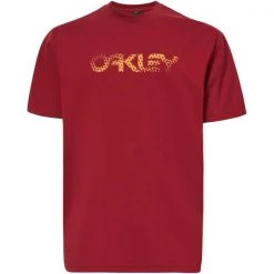 Maillots Vélo OAKLEY MTB B1B TEE IRON RED 22 Rouge / Jaune