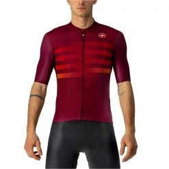 Maillots Vélo CASTELLI ENDURANCE PRO JERSEY BORDEAUX 22 Violet