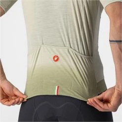 Maillots Vélo CASTELLI FINISSEUR JERSEY PALE GREEN 22 Vert -Equipement vélo Soldes 9 108352 finisseur vert pale 4522027 360 07