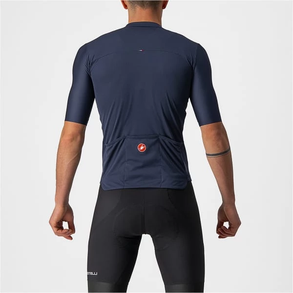 Maillots Vélo CASTELLI PROLOGO 7 JERSEY DARK BLUE 23 Bleu / Blanc / Rouge 4 Maillots Vélo CASTELLI PROLOGO 7 JERSEY DARK BLUE 23 Bleu / Blanc / Rouge – Image 2