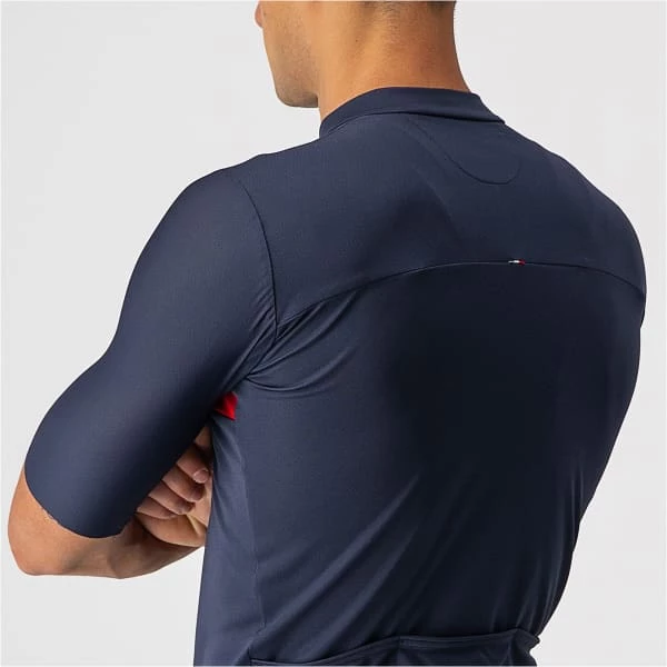 Maillots Vélo CASTELLI PROLOGO 7 JERSEY DARK BLUE 23 Bleu / Blanc / Rouge 7 Maillots Vélo CASTELLI PROLOGO 7 JERSEY DARK BLUE 23 Bleu / Blanc / Rouge – Image 5