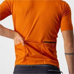 Maillots Vélo CASTELLI UNLIMITED ALLROAD JERSEY ORANGE 22 Orange -Equipement vélo Soldes 9 108356 unlimited allroad orange 4522006 318 04