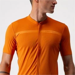 Maillots Vélo CASTELLI UNLIMITED ALLROAD JERSEY ORANGE 22 Orange -Equipement vélo Soldes 9 108356 unlimited allroad orange 4522006 318 06