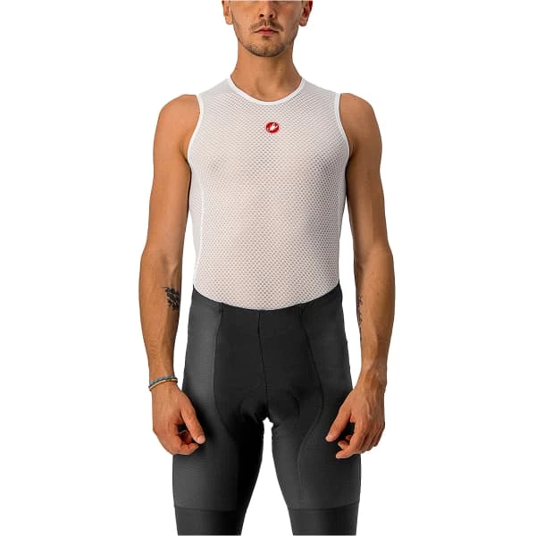 Maillots Vélo CASTELLI PRO ISSUE SLEEVELESS WHITE 23 Blanc 3 Maillots Vélo CASTELLI PRO ISSUE SLEEVELESS WHITE 23 Blanc