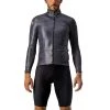 Vestes Vélo CASTELLI ARIA SHELL JACKET DARK GREY 23 Gris -Equipement vélo Soldes 9 108382 aria shell gris fonce 4520058 030 01