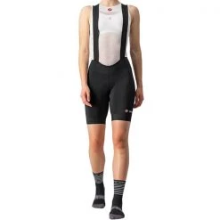 Cuissards Vélo CASTELLI ENDURANCE BIBSHORT W BLACK 23 Noir