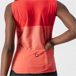 Maillots Vélo CASTELLI VELOCISSIMA SLEEVELESS W CORAIL/PINK 22 Orange 12 Maillots Vélo CASTELLI VELOCISSIMA SLEEVELESS W CORAIL/PINK 22 Orange -Equipement vélo Soldes 9 108393 sm velocissima corail rose 4522066 583 05