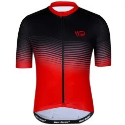 Maillots Vélo WEAR DESIGN PERFORMANCE RED 22 Noir / Rouge
