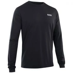 Maillots Vélo ION TEE S LOGO LS DR MEN BLACK 22 Noir