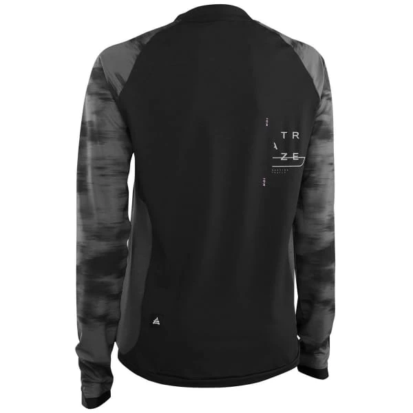 Maillots Vélo ION TEE TRAZE AMP LS AFT WOMEN BLACK 22 Noir / Gris 4 Maillots Vélo ION TEE TRAZE AMP LS AFT WOMEN BLACK 22 Noir / Gris – Image 2