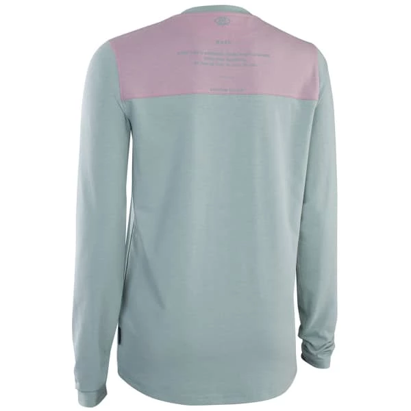 Maillots Vélo ION TEE SEEK AMP LS WOMEN CLOUD BLUE 22 Bleu / Rose 4 Maillots Vélo ION TEE SEEK AMP LS WOMEN CLOUD BLUE 22 Bleu / Rose – Image 2