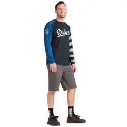 Maillots Vélo DAKINE THRILLIUM CARSON STORCH COLAB L/S JERSEY BLACK 22 Noir / Blanc / Bleu -Equipement vélo Soldes 9 108509 thrillium carson storch colab l s jersey black dka348m0016 blk 04