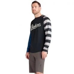 Maillots Vélo DAKINE THRILLIUM CARSON STORCH COLAB L/S JERSEY BLACK 22 Noir / Blanc / Bleu -Equipement vélo Soldes 9 108509 thrillium carson storch colab l s jersey black dka348m0016 blk 05