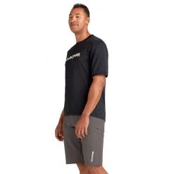 Maillots Vélo DAKINE SYNCLINE S/S JERSEY BLACK 22 Blanc / Noir -Equipement vélo Soldes 9 108521 syncline s s jersey black dka348m0009 blk 04