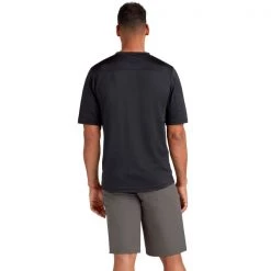 Maillots Vélo DAKINE SYNCLINE S/S JERSEY BLACK 22 Blanc / Noir -Equipement vélo Soldes 9 108521 syncline s s jersey black dka348m0009 blk 05