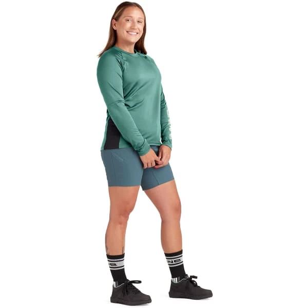 Maillots Vélo DAKINE WOMEN'S VECTRA L/S JERSEY HORIZON BLUE 22 Bleu / Noir 6 Maillots Vélo DAKINE WOMEN'S VECTRA L/S JERSEY HORIZON BLUE 22 Bleu / Noir – Image 4