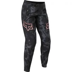 Pantalons Vélo FOX W DEFEND PANT TS57 BLK 22 Gris / Noir / Rose