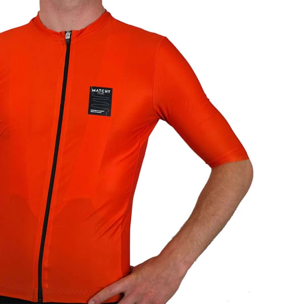 Maillots Vélo MATCHY CYCLING MAILLOT PURE BARNABE 22 Orange 4 Maillots Vélo MATCHY CYCLING MAILLOT PURE BARNABE 22 Orange – Image 2
