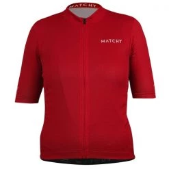 Maillots Vélo MATCHY CYCLING MAILLOT ESSENTIAL VIPER 22 Rouge