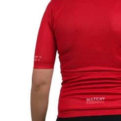 Maillots Vélo MATCHY CYCLING MAILLOT ESSENTIAL VIPER 22 Rouge -Equipement vélo Soldes 9 109048 maillot essential viper essential vip 05