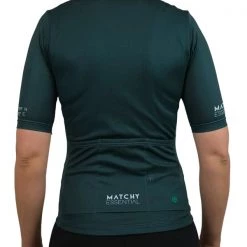 Maillots Vélo MATCHY CYCLING MAILLOT ESSENTIAL FOREST 22 Vert -Equipement vélo Soldes 9 109049 maillot essential forest essential for 05