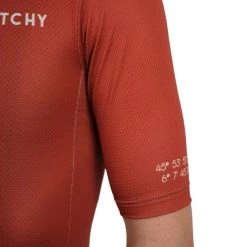 Maillots Vélo MATCHY CYCLING MAILLOT ESSENTIAL ROUILLE 22 Marron -Equipement vélo Soldes 9 109053 maillot essential rouille essential rou 02