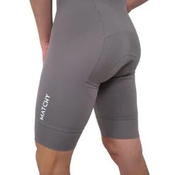 Cuissards Vélo MATCHY CYCLING BIB SHORT ESSENTIAL TAUPE 22 Gris -Equipement vélo Soldes 9 109061 bib short essential taupe essential cu tau 03