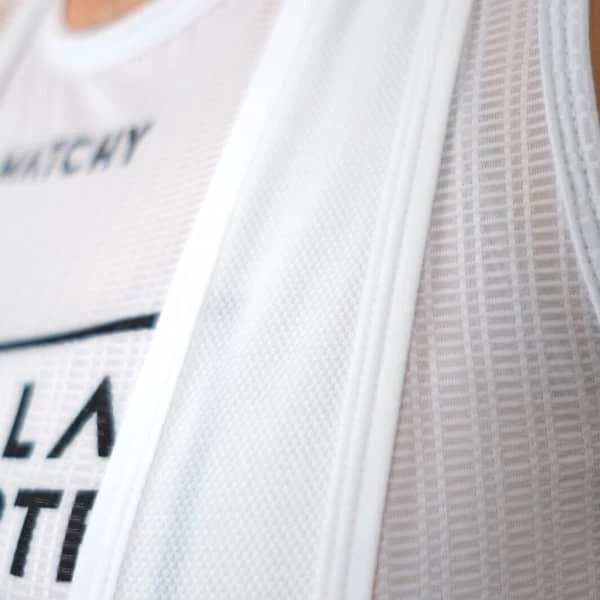 Cuissards Vélo MATCHY CYCLING BIB SHORT ESSENTIAL W BLACK 22 Noir / Blanc 6 Cuissards Vélo MATCHY CYCLING BIB SHORT ESSENTIAL W BLACK 22 Noir / Blanc – Image 4