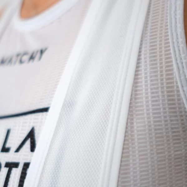 Cuissards Vélo MATCHY CYCLING BIB SHORT ESSENTIAL W AUBERGINE 22 Violet / Blanc 8 Cuissards Vélo MATCHY CYCLING BIB SHORT ESSENTIAL W AUBERGINE 22 Violet / Blanc – Image 6