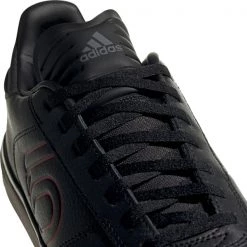 Chaussures Vtt FIVE TEN SLEUTH DLX CORE BLACK/SCARLET/GUM M2 22 Noir / Marron -Equipement vélo Soldes 9 109074 sleuth dlx core black scarlet gum m2 eg4614 05