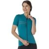 Maillots Vélo ROSSIGNOL W RDB TEE DARK EMERALD 22 Bleu -Equipement vélo Soldes 9 109405 w rdb tee dark emerald rlkwy11 745 01