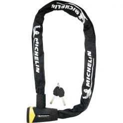 Antivol Vélo MICHELIN ANTIVOL CHAINE 100 BLACK 22 Noir