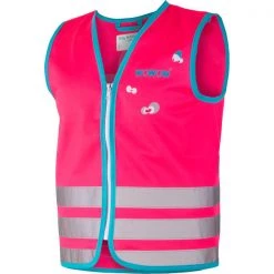 Vestes Vélo WOWOW CRAZY MONSTER KIDS VEST PINK 22 Rose
