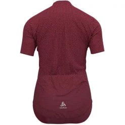 Maillots Vélo ODLO ZEROWEIGHT CHILL-TEC STAND-UP COLLAR S/S FULL ZIP W RASPBERRY FUDGE-PARADISE PINK 22 Violet / Rose -Equipement vélo Soldes 9 113302 zeroweight chill tec stand up collar s s full zip w raspberry fudge paradise pink 411911 30790 02