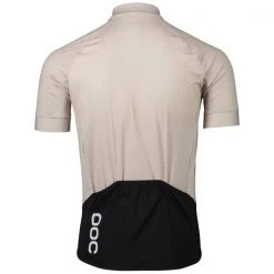 Maillots Vélo POC ESSENTIAL ROAD JERSEY POC O LT SANDSTONE BEIGE 22 Beige / Noir -Equipement vélo Soldes 9 116589 58211 8328 03