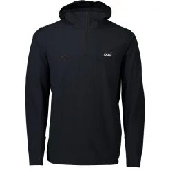 Vestes Vélo POC M'S MANTLE THERMAL HOODIE URANIUM BLACK 23 Noir