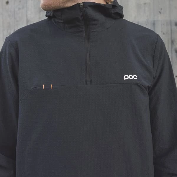 Vestes Vélo POC M'S MANTLE THERMAL HOODIE URANIUM BLACK 23 Noir 7 Vestes Vélo POC M'S MANTLE THERMAL HOODIE URANIUM BLACK 23 Noir – Image 5