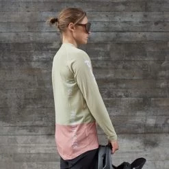 Maillots Vélo POC W'S MTB PURE LS JERSEY PREHNITE GREEN/ROCK SALT 23 Beige / Orange -Equipement vélo Soldes 9 116643 w s mtb pure ls jersey prehnite green rock salt 52854 8525 04