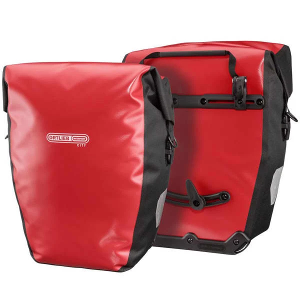 Sacoches Vélo ORTLIEB BACK-ROLLER CITY 2X20L RED 22 Rouge / Noir 3 Sacoches Vélo ORTLIEB BACK-ROLLER CITY 2X20L RED 22 Rouge / Noir