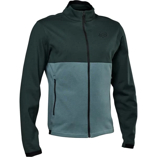 Vestes Vélo FOX RANGER FIRE FLEECE CREW EMERALD 23 Noir / Bleu 3 Vestes Vélo FOX RANGER FIRE FLEECE CREW EMERALD 23 Noir / Bleu