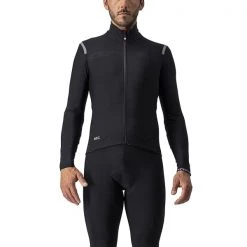 Maillots Vélo CASTELLI TUTTO NANO ROS JERSEY BLACK 23 Noir