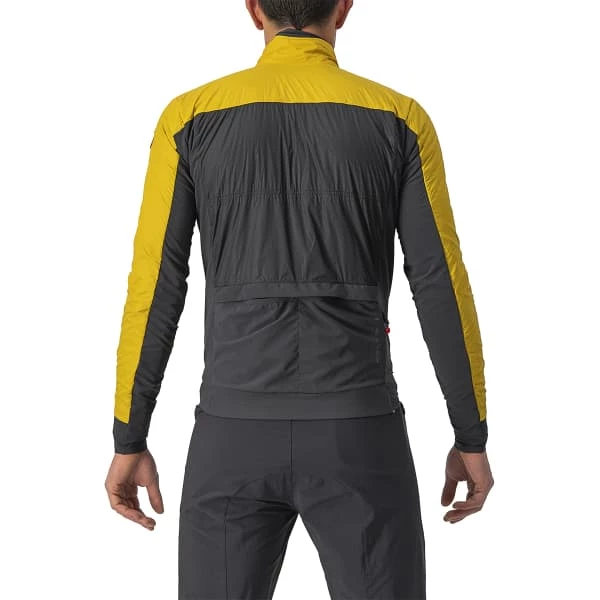 Vestes Vélo CASTELLI UNLIMITED PUFFY JKT GOLDENROD/DARK GRAY 23 Gris / Jaune 3 Vestes Vélo CASTELLI UNLIMITED PUFFY JKT GOLDENROD/DARK GRAY 23 Gris / Jaune – Image 2