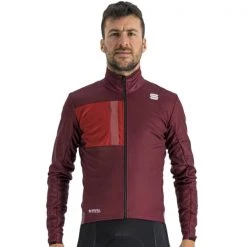 Vestes Vélo SPORTFUL SUPER JACKET RED WINE 23 Violet