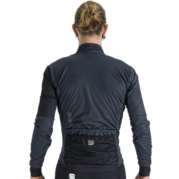 Vestes Vélo SPORTFUL SUPERGIARA JACKET GALAXY BLUE 23 Gris / Noir 4 Vestes Vélo SPORTFUL SUPERGIARA JACKET GALAXY BLUE 23 Gris / Noir – Image 2