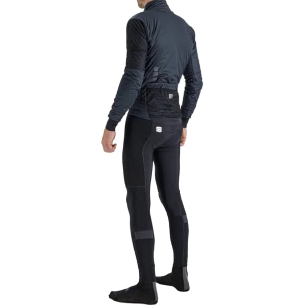 Vestes Vélo SPORTFUL SUPERGIARA JACKET GALAXY BLUE 23 Gris / Noir 6 Vestes Vélo SPORTFUL SUPERGIARA JACKET GALAXY BLUE 23 Gris / Noir – Image 4