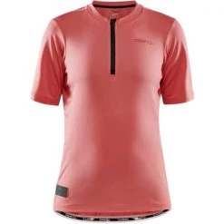 Maillots Vélo CRAFT CORE OFFROAD SS JERSEY W CORAL 21 Rose