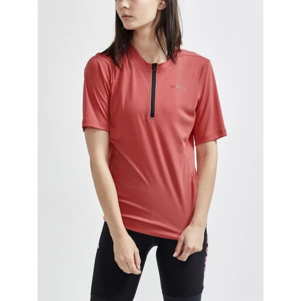 Maillots Vélo CRAFT CORE OFFROAD SS JERSEY W CORAL 21 Rose 5 Maillots Vélo CRAFT CORE OFFROAD SS JERSEY W CORAL 21 Rose – Image 3