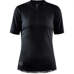 Maillots Vélo CRAFT CORE OFFROAD SS JERSEY W BLACK 21 Noir